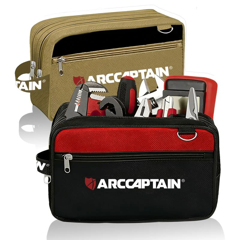 2 Pack 12 Inch Small Tool Bag Zipper Tool Pouch - Image 3