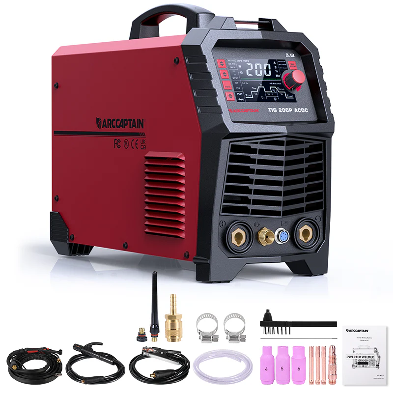 AC DC TIG200P 230V Multi Process Pulse TIG Aluminum Welder EU - Image 10