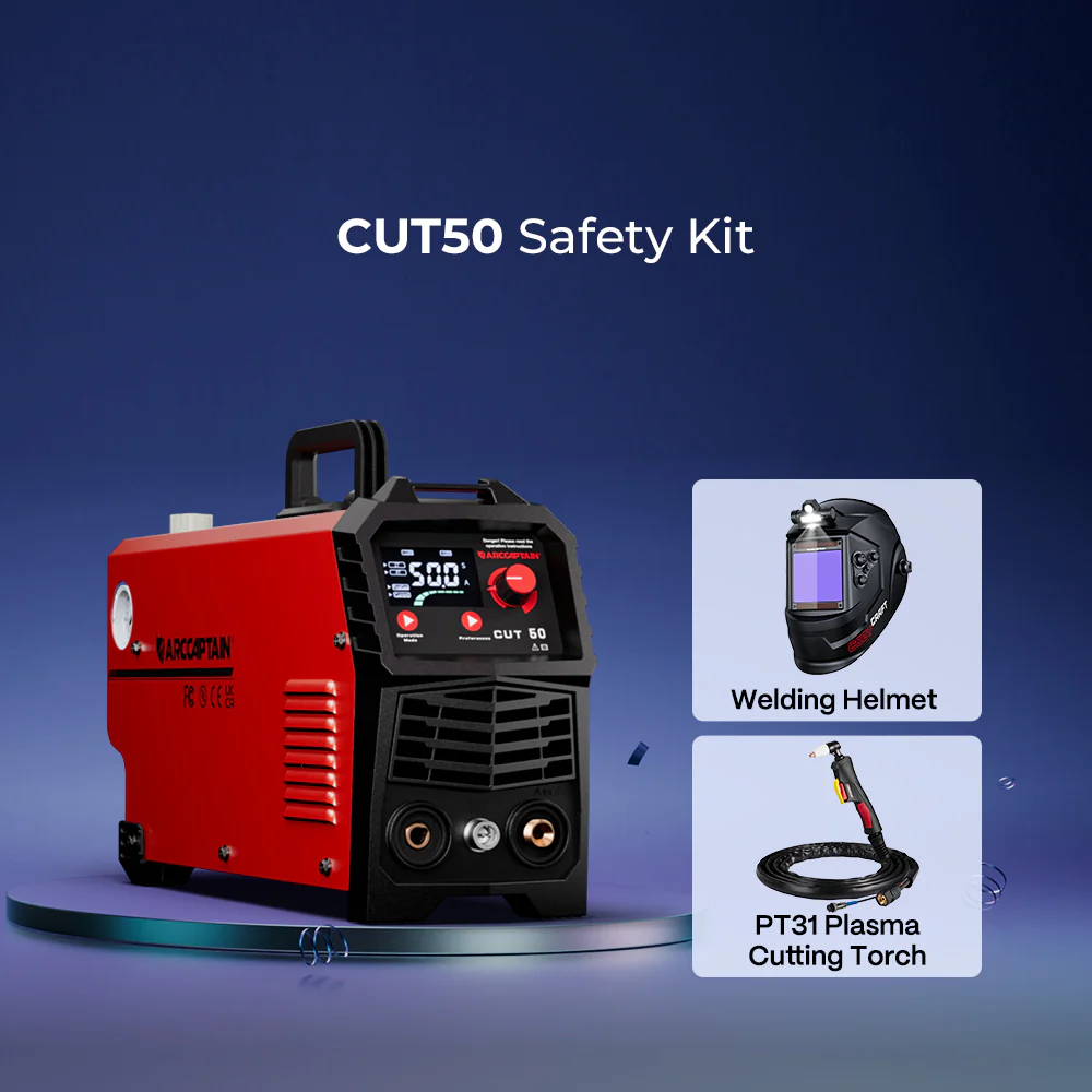 Arccaptain CUT50 Plasma Cutter Dual Voltage HF Start Cutter - Image 11