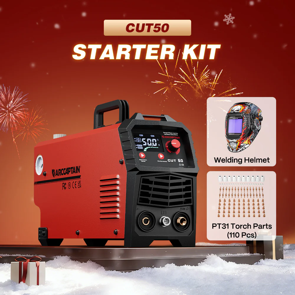 Arccaptain CUT50 Plasma Cutter Dual Voltage HF Start Cutter - Image 12