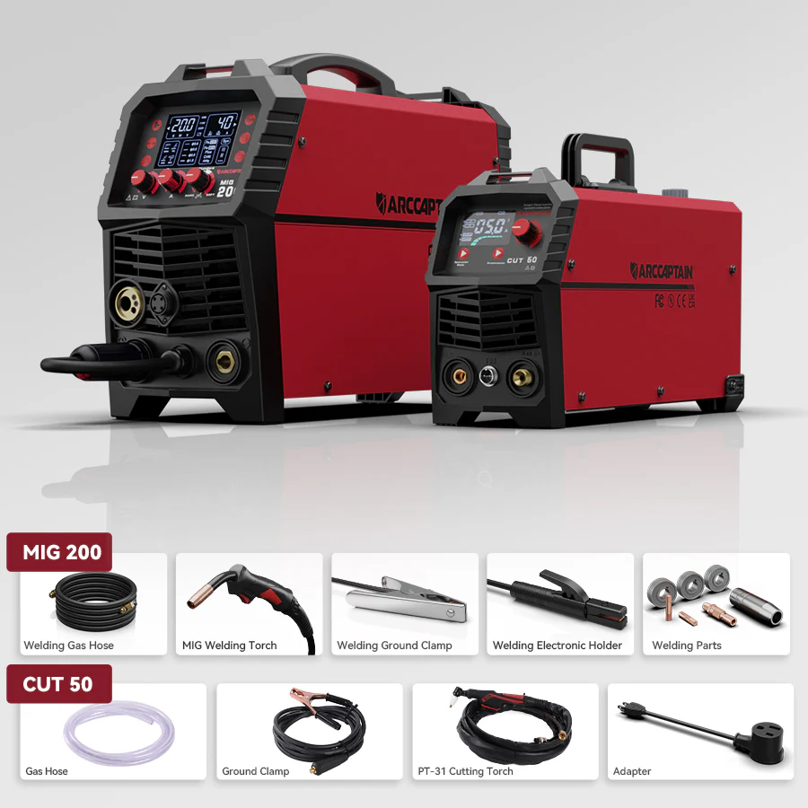 Arccaptain CUT50 Plasma Cutter Dual Voltage HF Start Cutter - Image 9