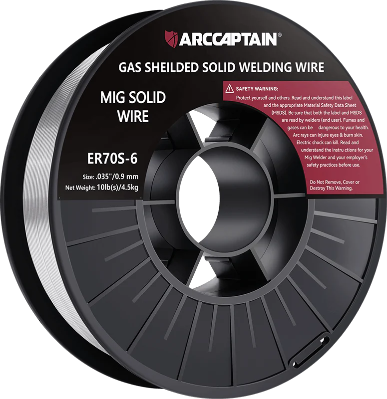 ARCCAPTAIN E71T-GS 10 Lbs Flux Core Welding Wire Non-GAS Mild Carbon Steel Welding Wire - Image 3