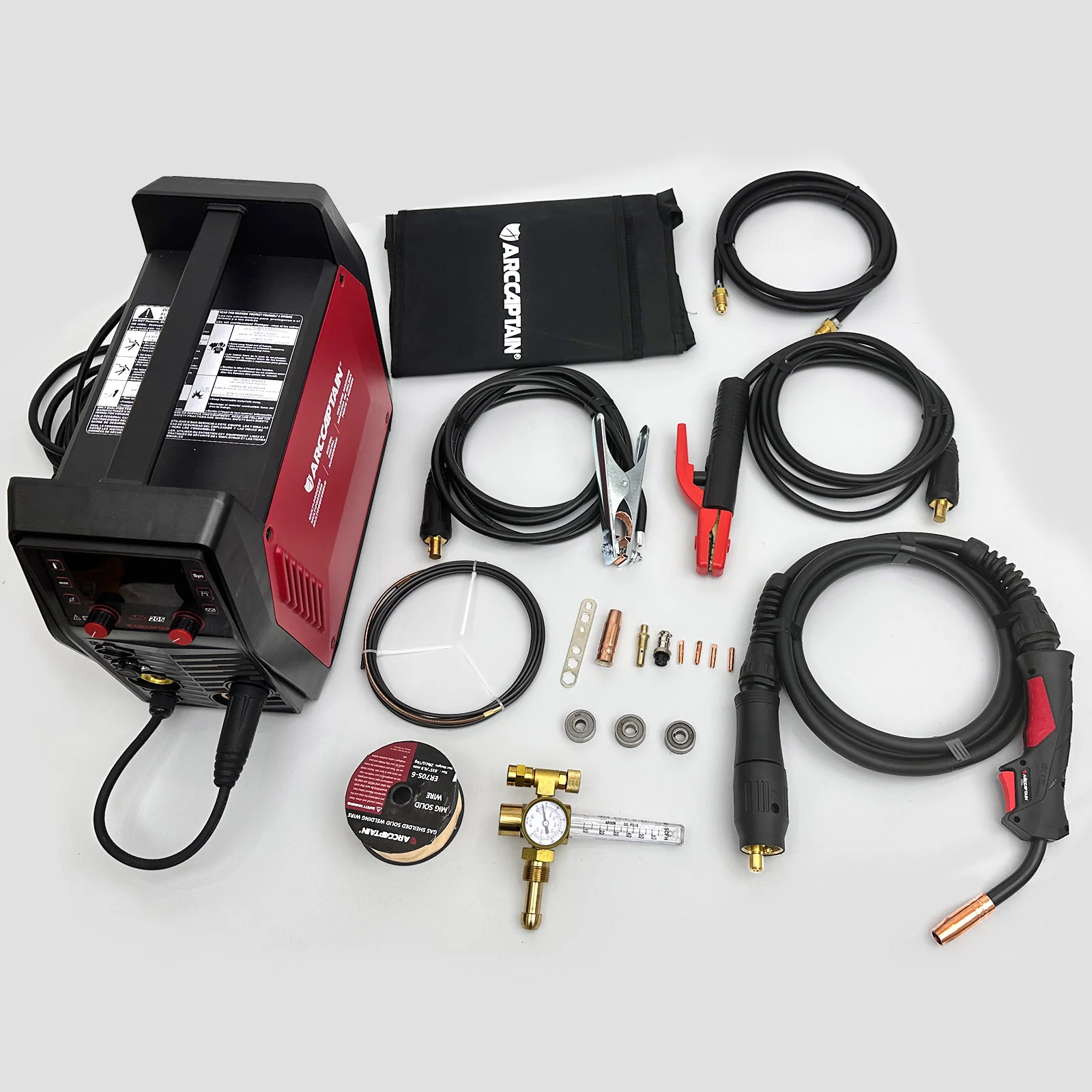 Arccaptain MIG205 Pro Gas MIG Welder Stainless Steel Multi Process Machine - Image 11