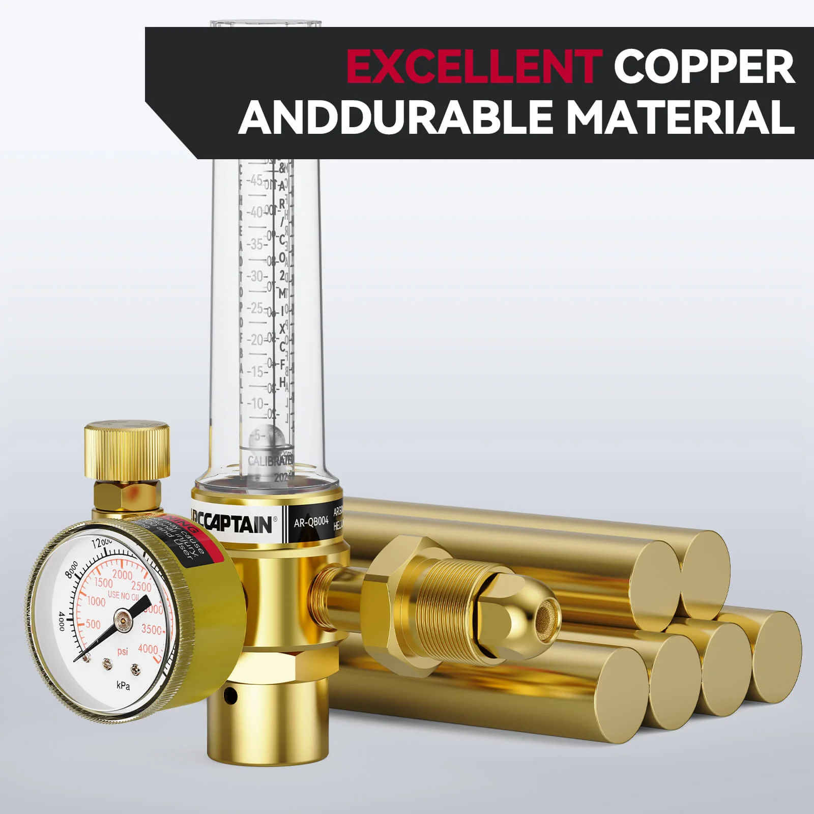 Argon CO2 Gas Regulator for MIG TIG Gas Welding Gas Pressure Regulator - Image 8