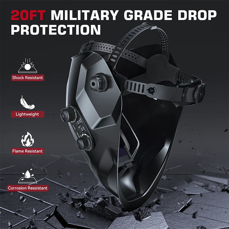 True Color Auto Darken Welding Helmet 3.94"X3.66" VisionMax X200 - Image 18