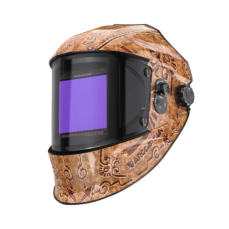 Large View 3.94” x 3.66” Welding Helmet True Color EXSpace X200 - Image 9