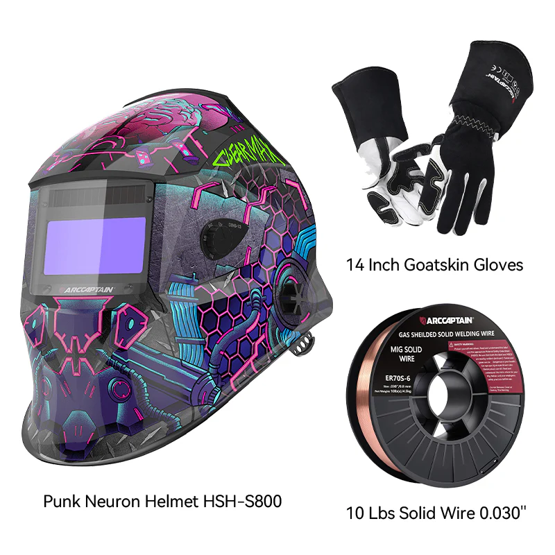 Auto Darkening Welding Helmet Punk Neuron ClearLite X100 - Image 7