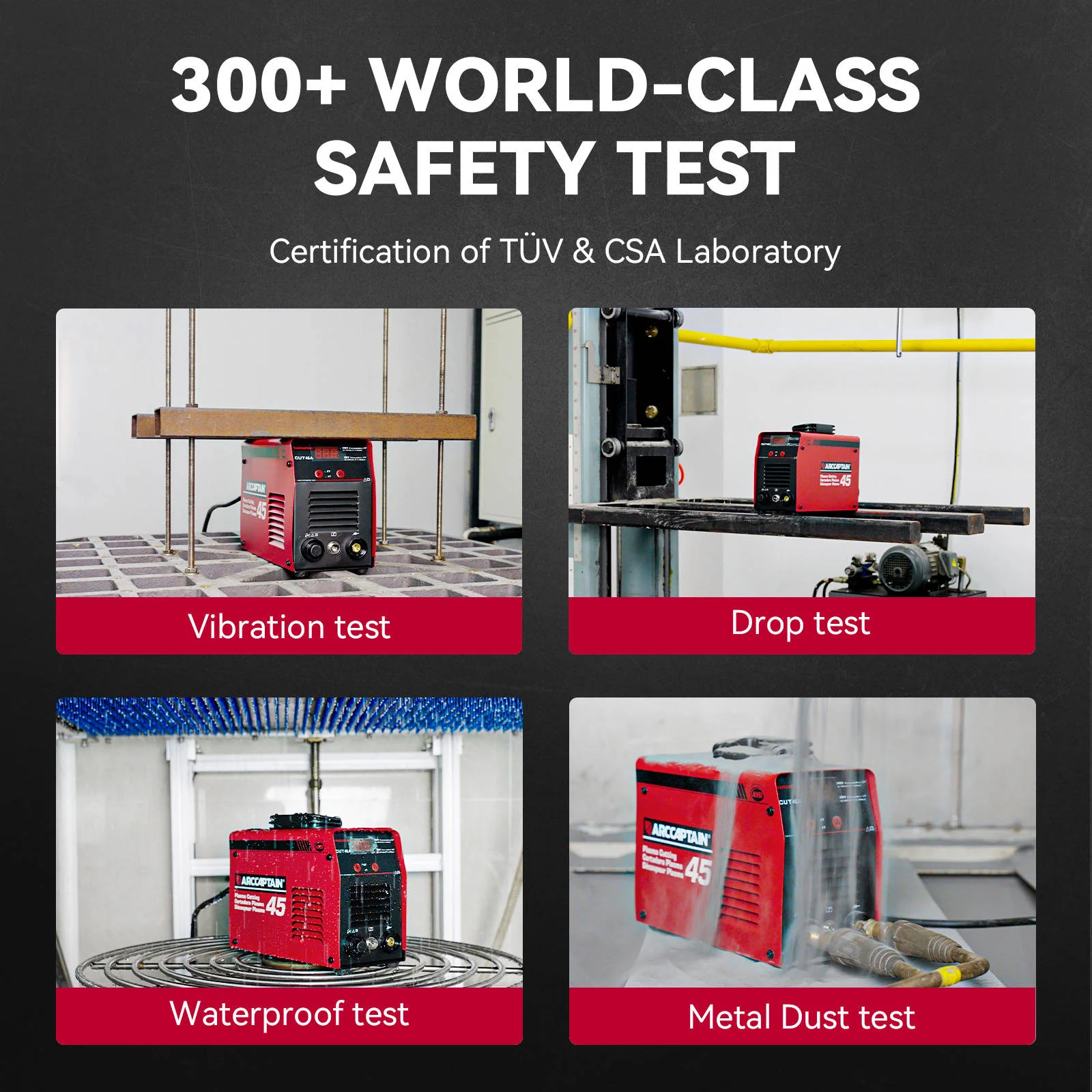 Arccaptain CUT45 Dual Voltage 2T/4T Beginner-Friendly Plasma Cutter - Image 7