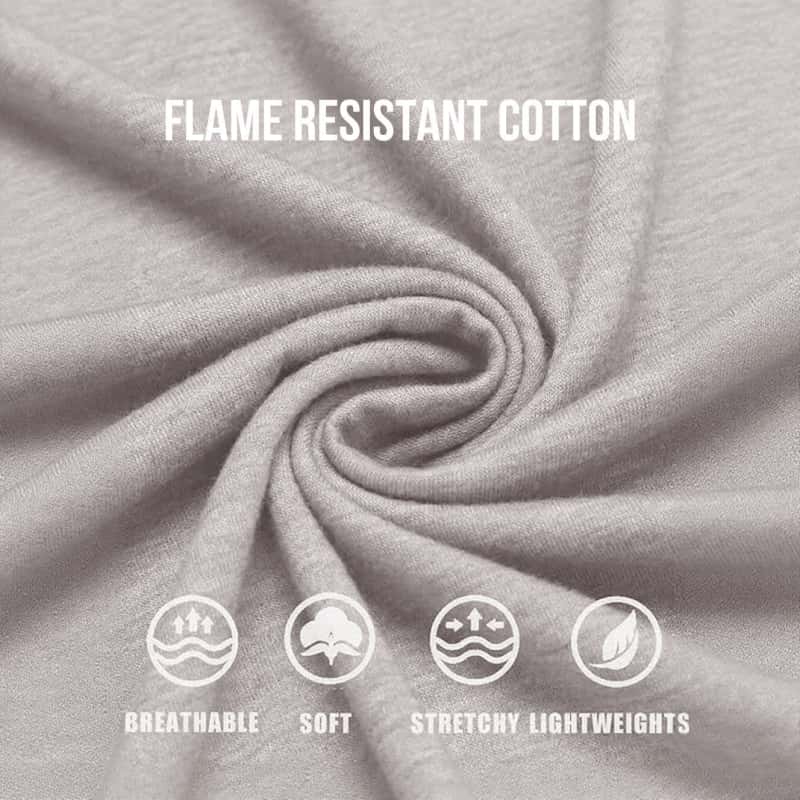 Arccaptain 100% Cotton FR Welding Shirt Long Sleeve Work Shirts - Image 4