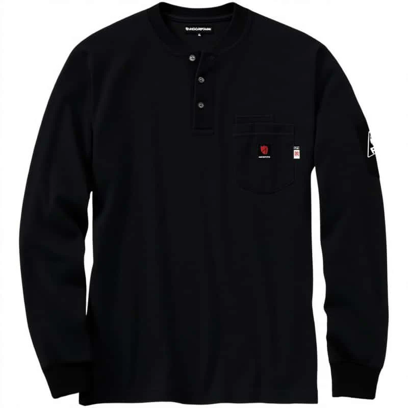 Arccaptain 100% Cotton FR Welding Shirt Long Sleeve Work Shirts - Image 6