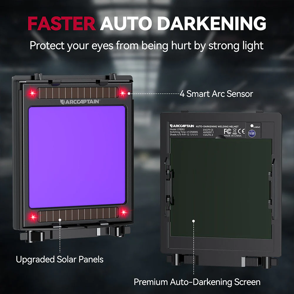 Grinding Cutting Welding Helmet Ink Splash EXSpace X300 - Image 4