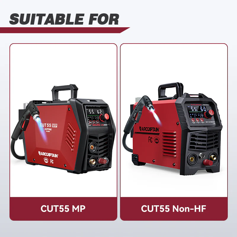 IPT60 Plasma Cutter Torch Consumables for CUT55MP CUT55 Non HF - Image 10
