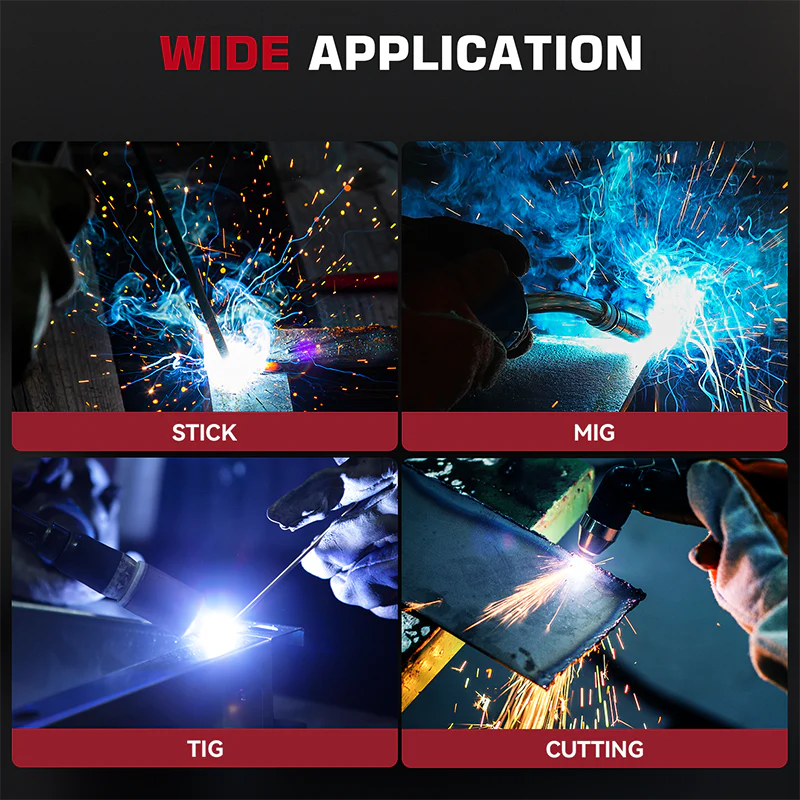 True Color Auto Darken Welding Helmet 3.94"X3.66" VisionMax X200 - Image 21