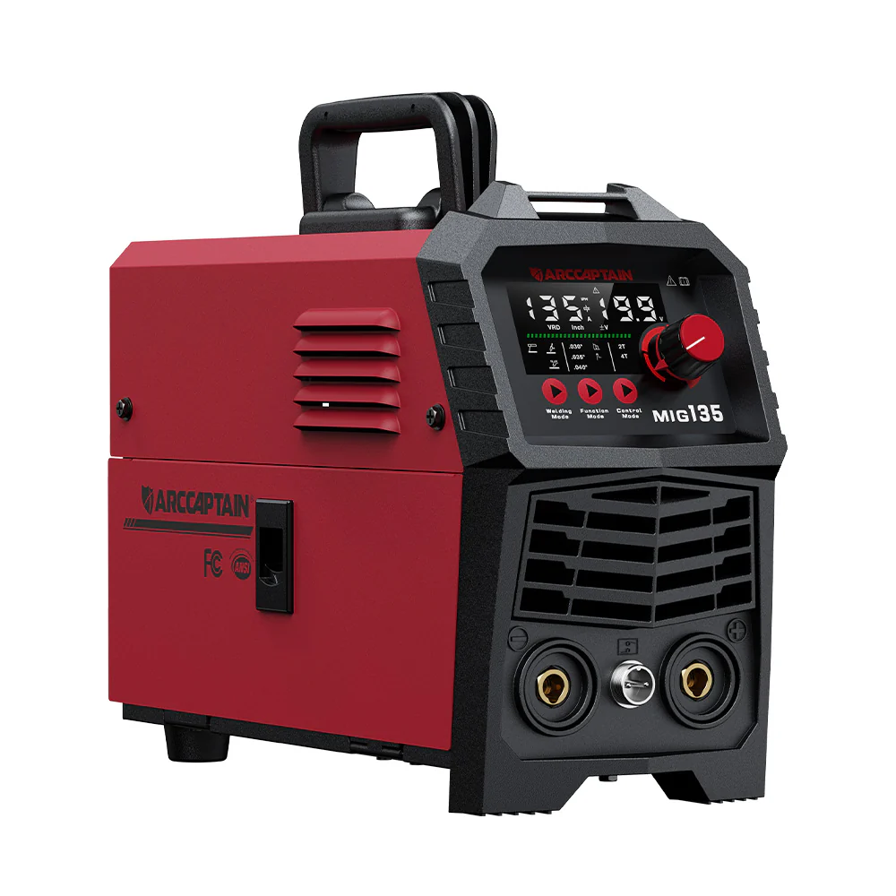 Arccaptain MIG130 Best 3 in 1 110V Portable No Gas Flux Core Welder - Image 13
