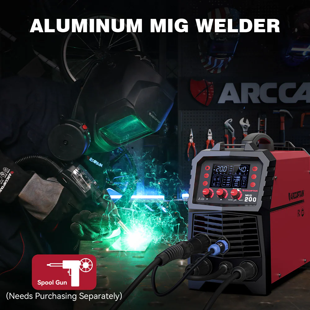 Arccaptain MIG200 Multi Process MIG Welder User-Friendly - Image 10