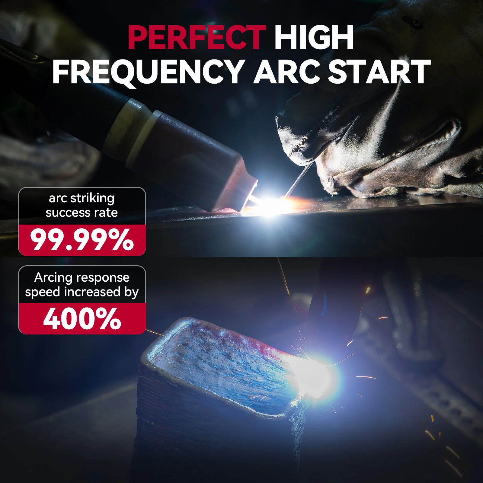 Arccaptain TIG205 Pro DC TIG Spot Cold Welder - Image 7