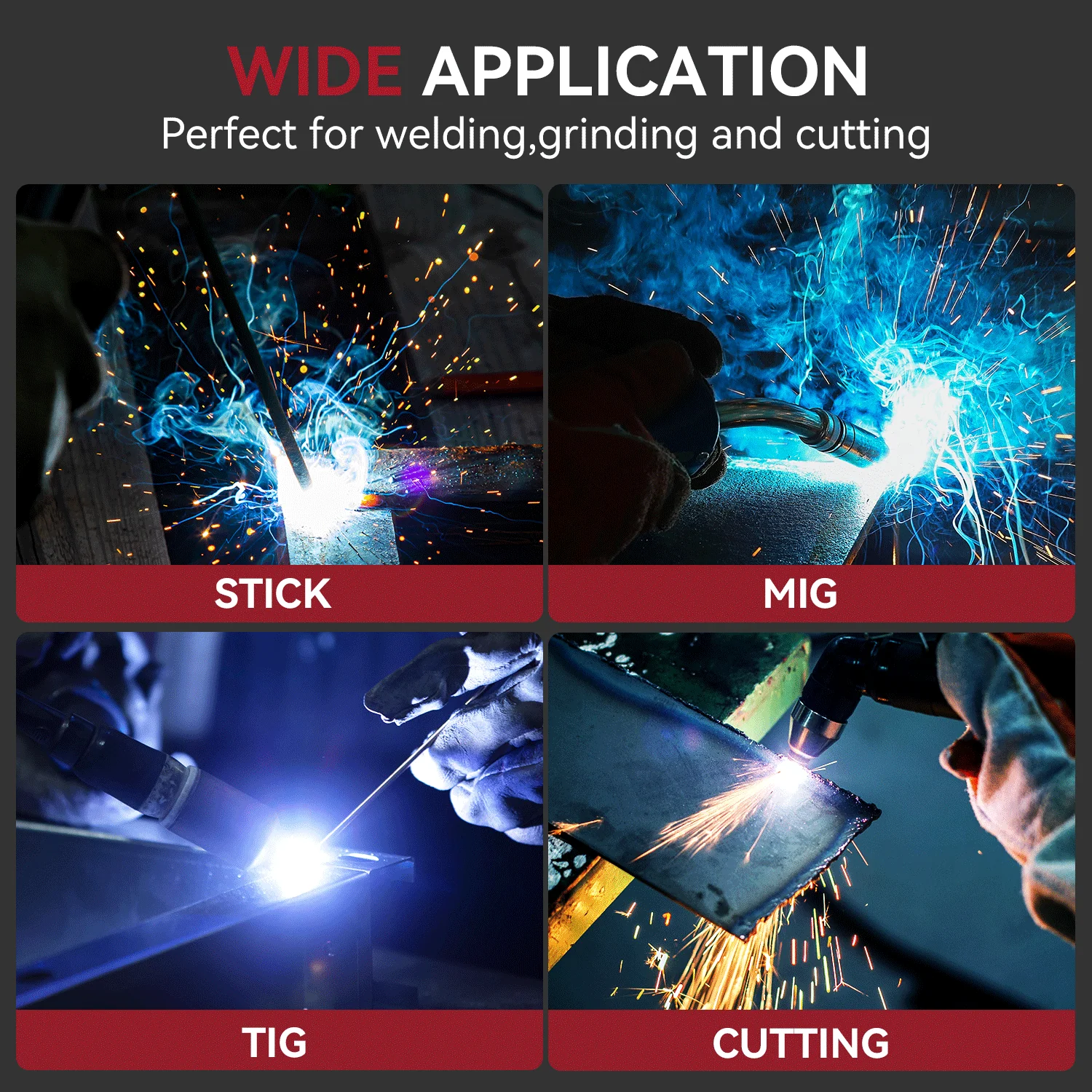 Auto Darkening Welding Helmet Punk Neuron ClearLite X100 - Image 5