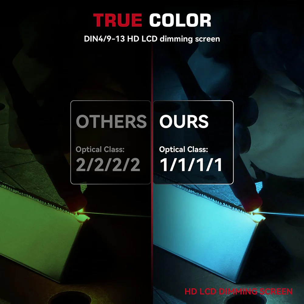 True Color Clear View Welding Helmet Sugar Skull Print ClearLite X100 - Image 5