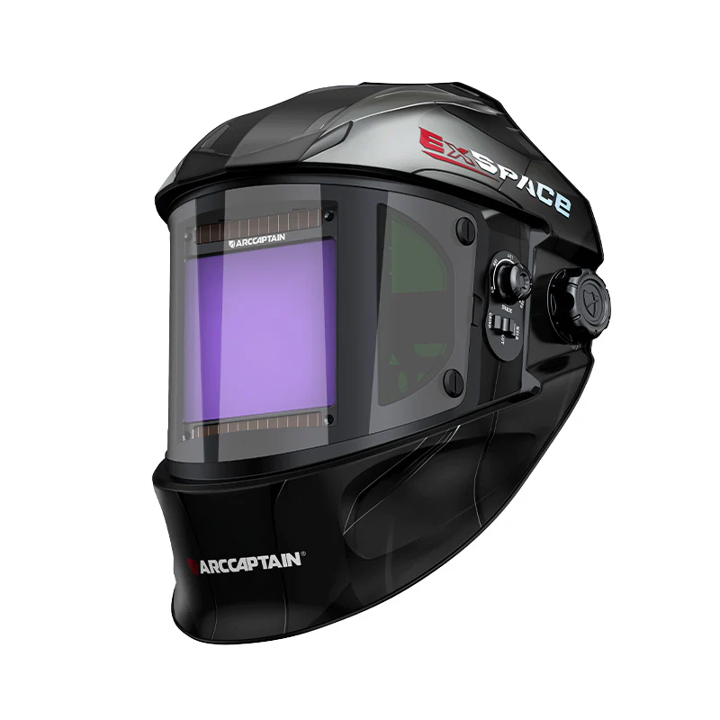 Super Large View 3.94" x 7.06" Welding Helmet with Side View EXSpace X300 - Image 4