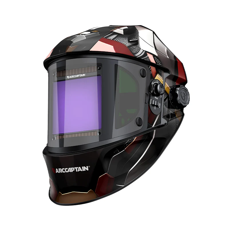 Super Large View 3.94" x 7.06" Welding Helmet with Side View EXSpace X300 - Image 9
