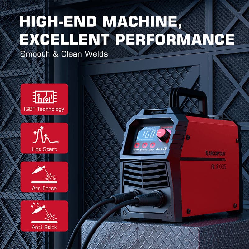 Used ARC160 110/220V SYN Portable Second Hand Stick Welder - Image 3