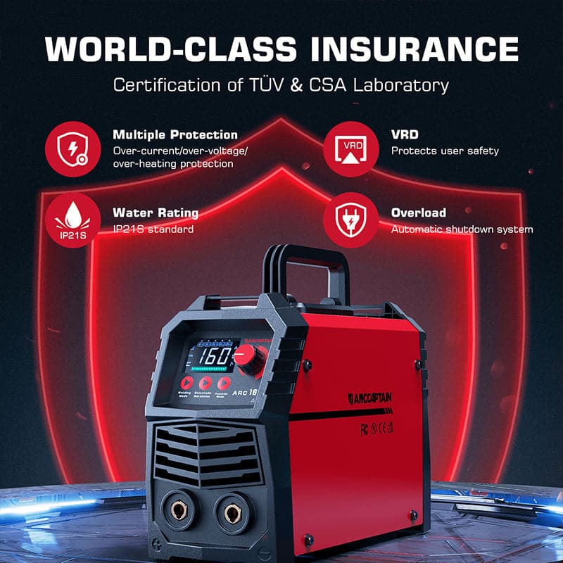 Used ARC160 110/220V SYN Portable Second Hand Stick Welder - Image 6