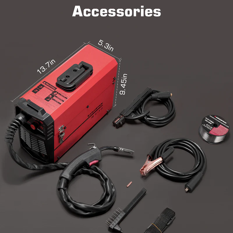 Used MIG Welder MIG130 Second-hand Portable Flux Core Welder - Image 7