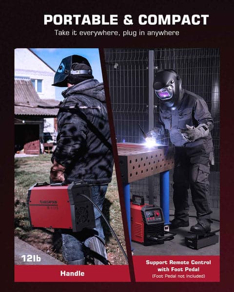 Used DC TIG Welder HF TIG/Stick Welder TIG200 - Image 11