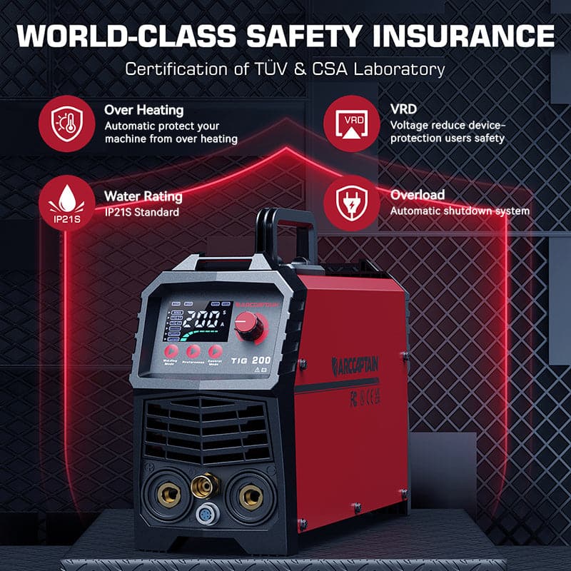 Used DC TIG Welder HF TIG/Stick Welder TIG200 - Image 3