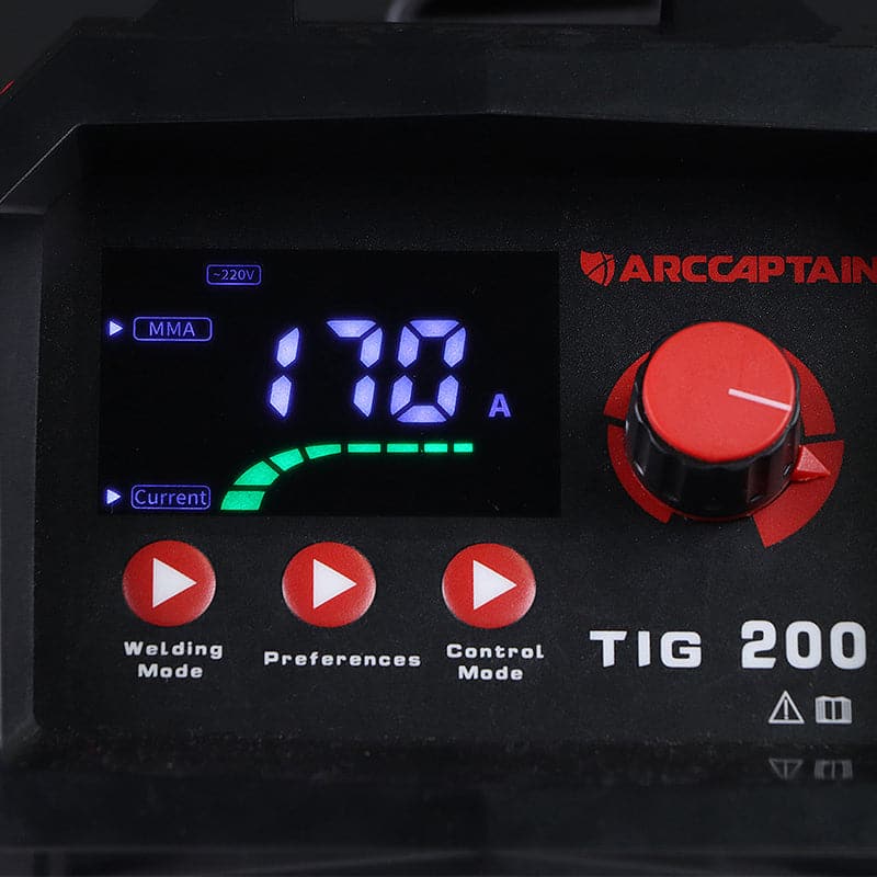 Used DC TIG Welder HF TIG/Stick Welder TIG200 - Image 6