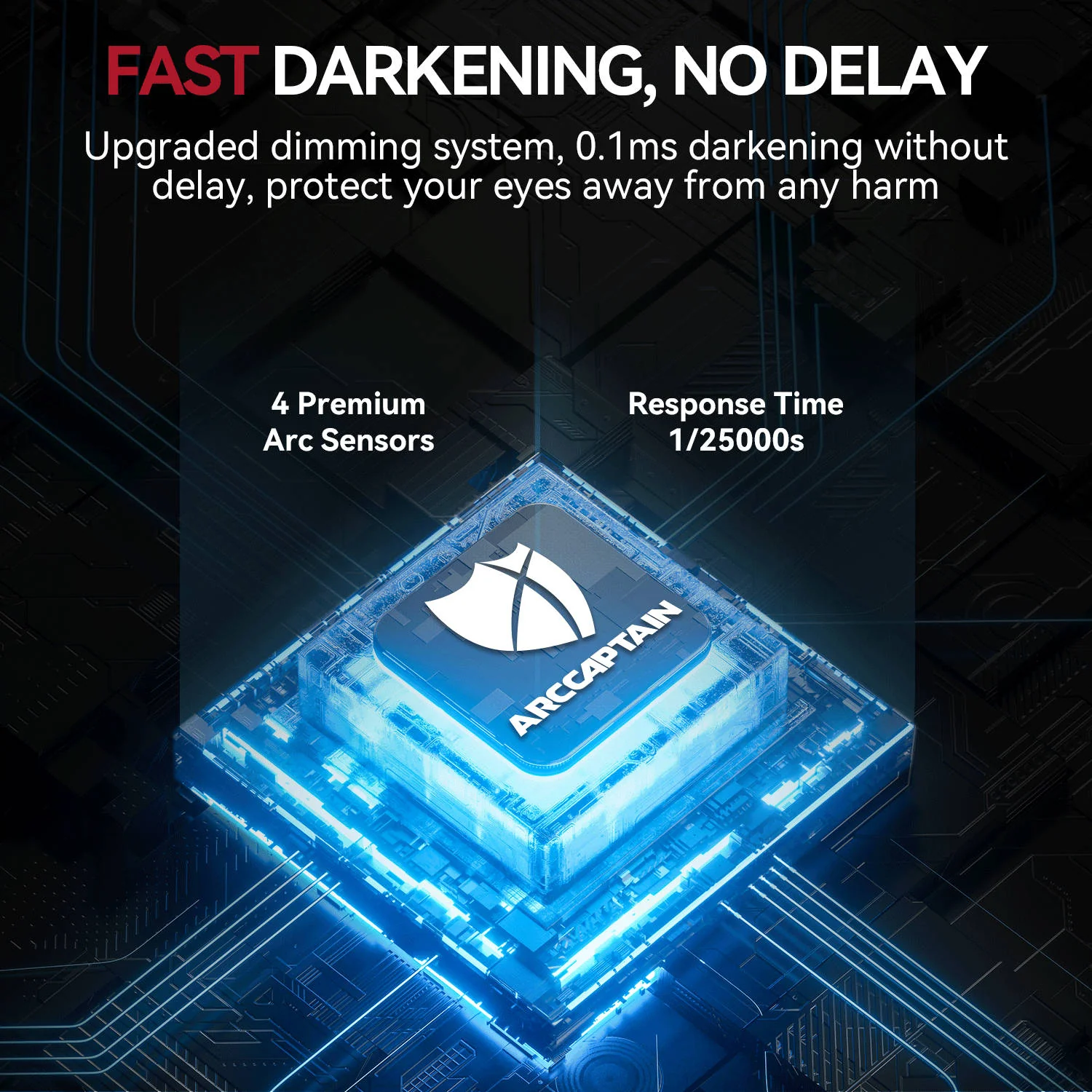 Super Large View 3.94" x 7.06" Welding Helmet with Side View EXSpace X300 - Image 16