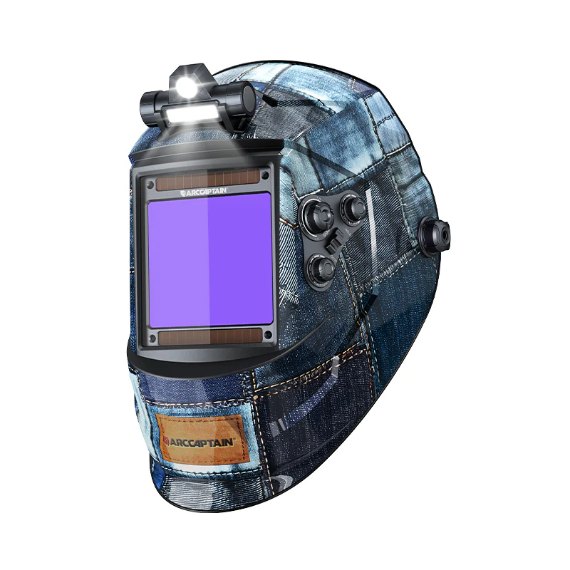 Auto Dark True Color Welding Helmet with LED Light CozyCraft X200 - Image 6