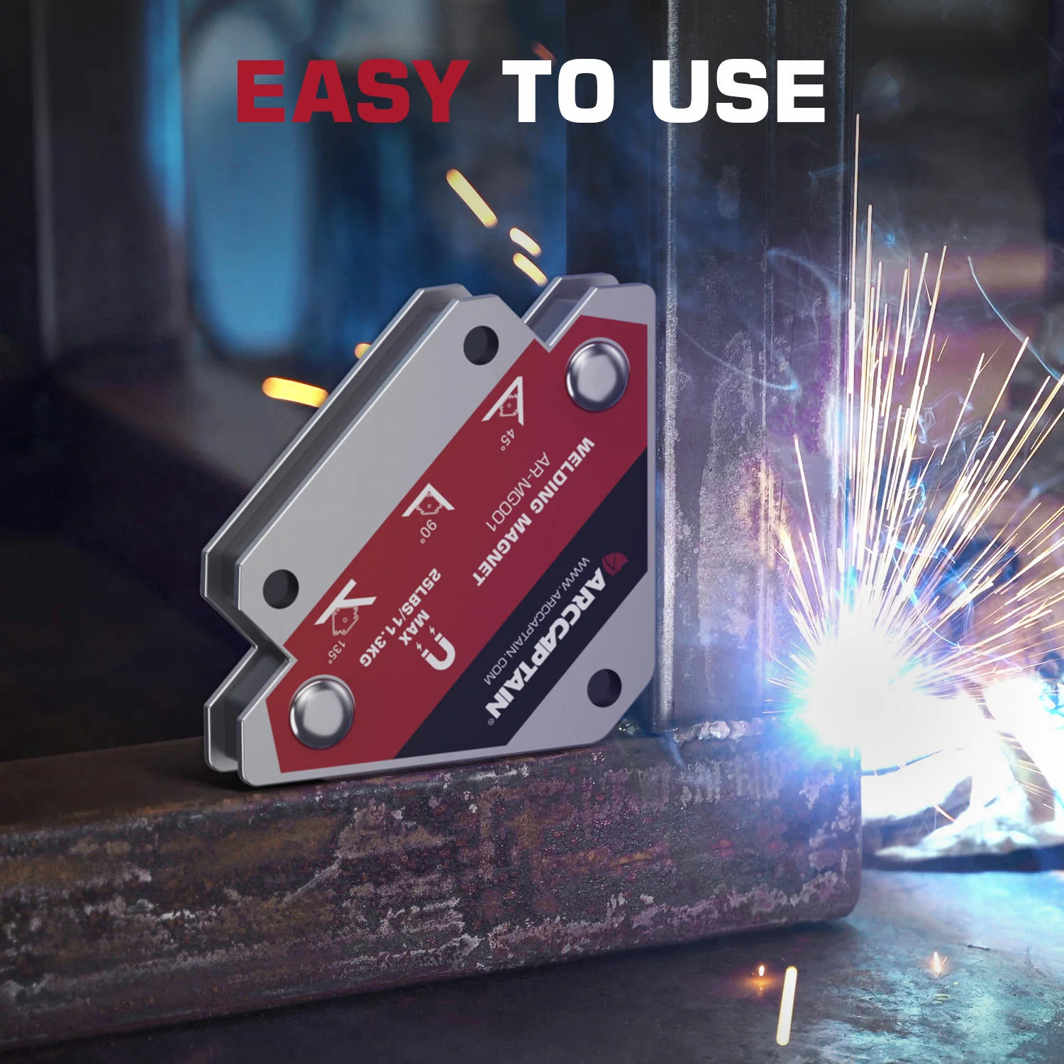 Arccaptain Welding Magnet Combination Set - Image 6