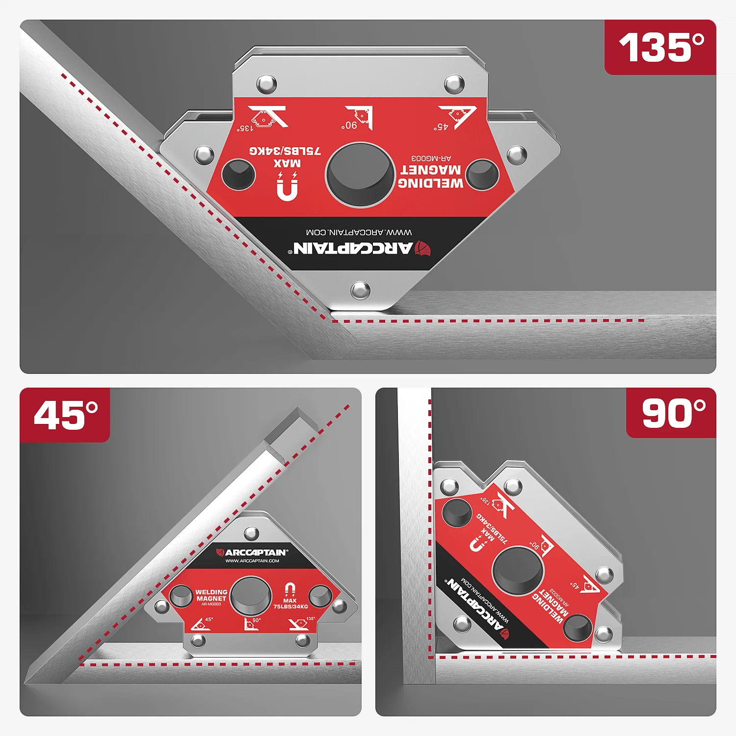 Arccaptain Welding Magnets Better Magnets for Welding - Image 3