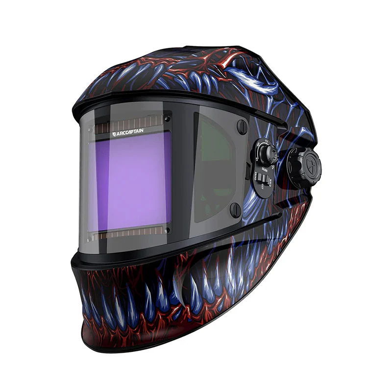 Super Large View 3.94" x 7.06" Welding Helmet with Side View EXSpace X300 - Image 3