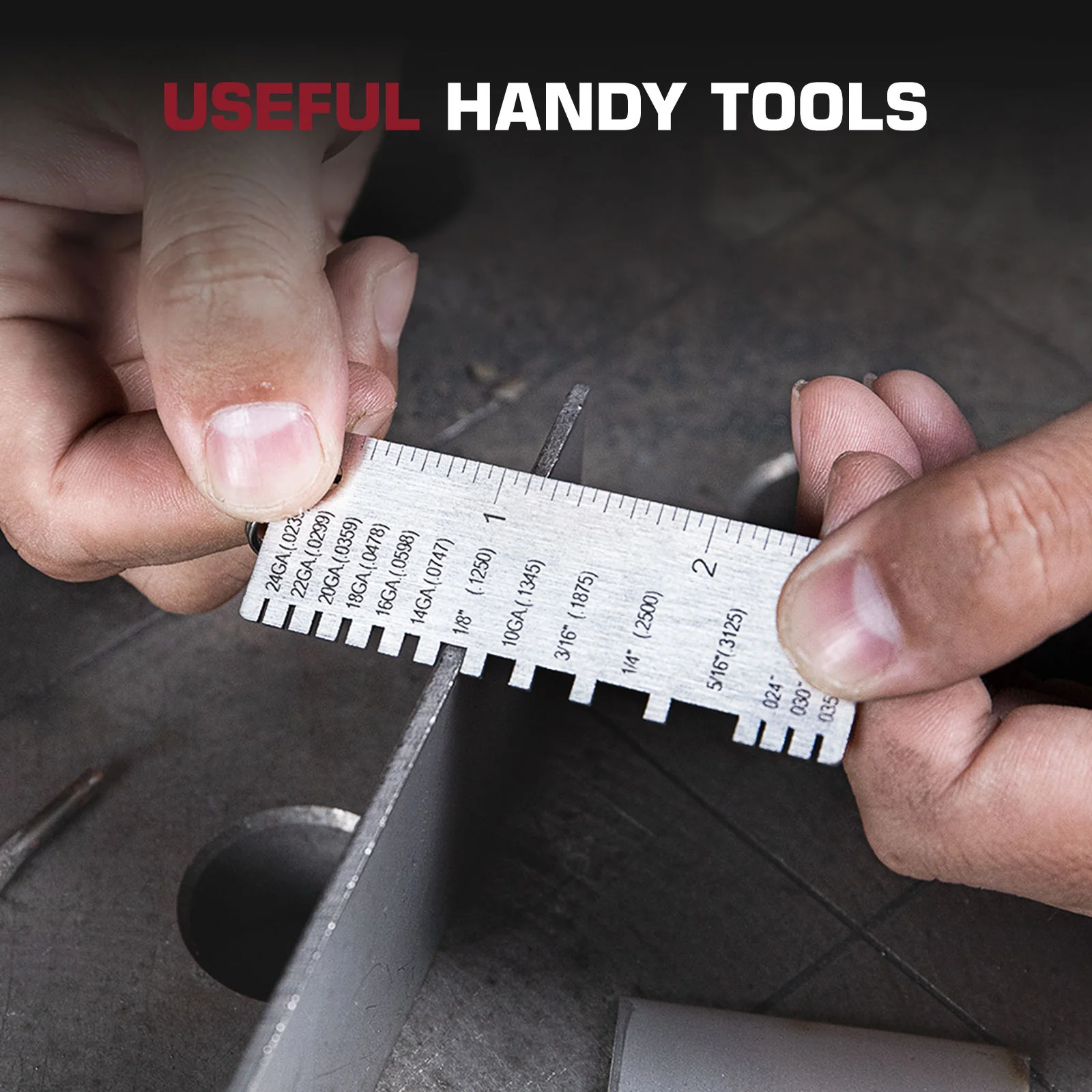 Arccaptain Wire Gauge Measuring Tool Metal Gauge - Image 5