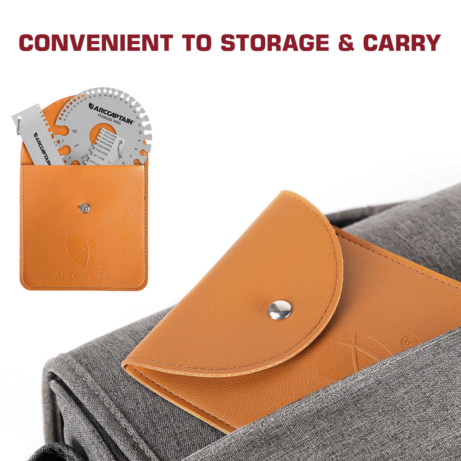 Arccaptain Wire Gauge Measuring Tool Metal Gauge - Image 9