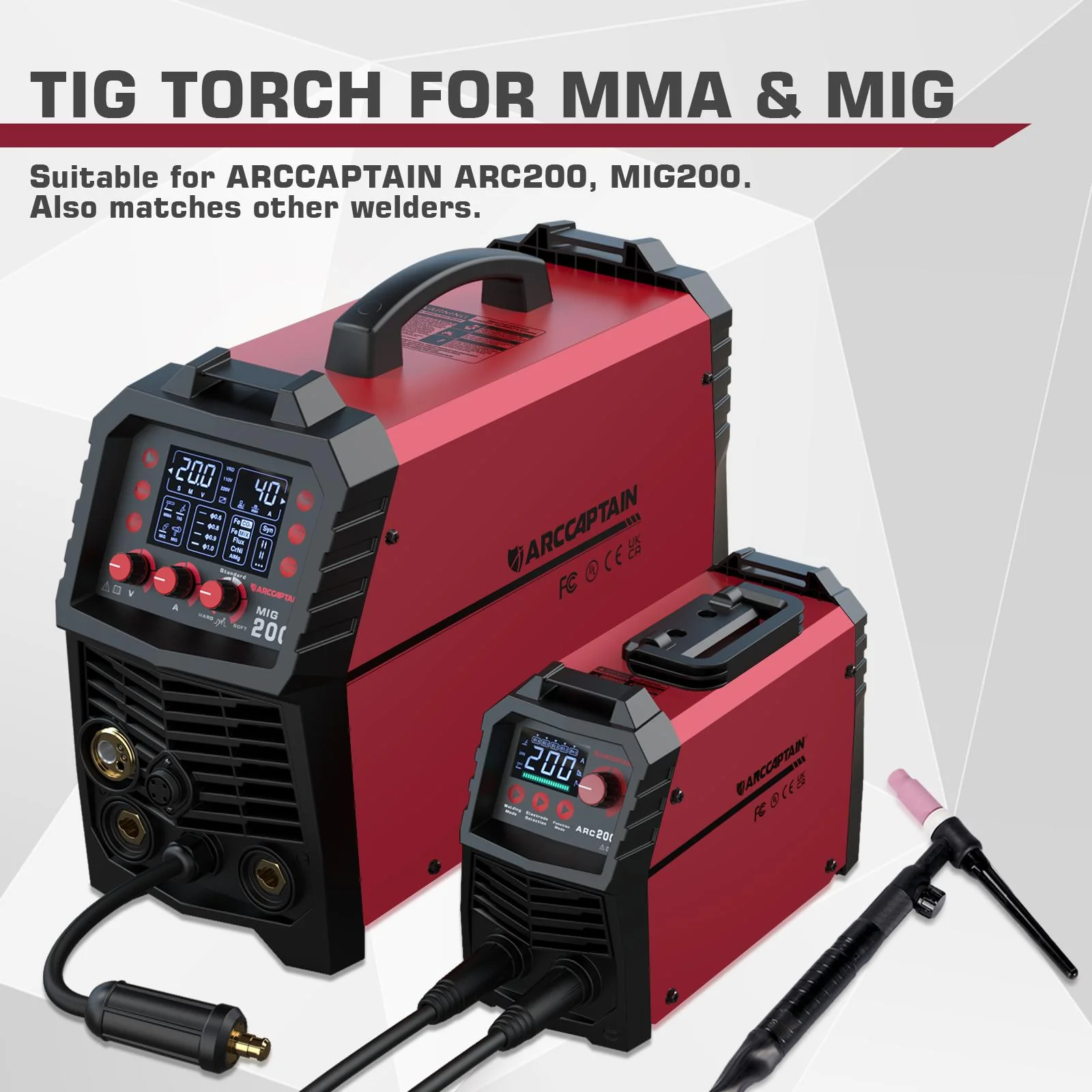 13ft WP-17V 150A Argon Lift TIG Torch with 35-50mm Connector - Image 7